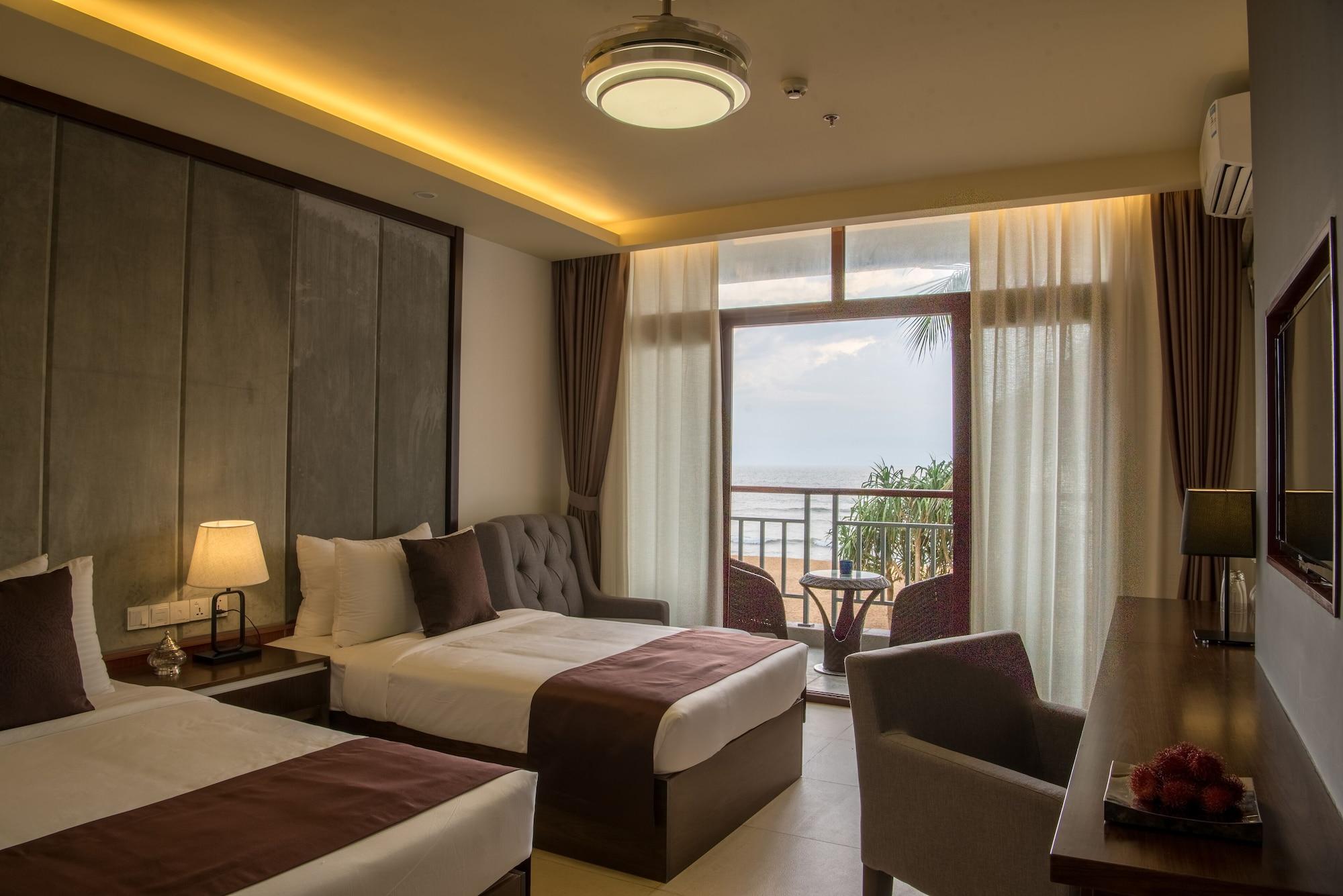 Jie Jie Beach Hotel Wadduwa Buitenkant foto